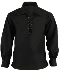 Hamilton Kilts Écossais Jacobite Robe Ghillie Montagnes pour Pirate Fonctionnelle et Distinctive, Taille S-XXL