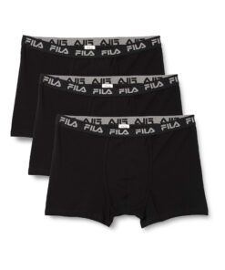 FILA Fu5004/3 Underwear Homme XL 200 Noir Boxer