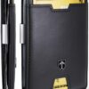 TRAVANDO RFID Blocking Slim Wallet for Men - Secure Credit Card Holder with Metal Clip - Anti-Theft Bill Clip Wallet