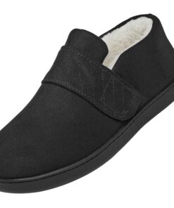 Mishansha Chaussons Homme Femme Chaud Antidérapantes Slippers Taille 36-49 EU Mishansha Chaussons Hiver Homme Femme Chau