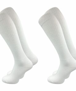 Chaussettes hautes homme GAWILO rétro | Coton doux – look vintage avec bandes – sans couture – confort durable | Idéales