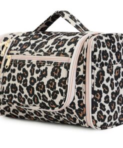 WANDF Grande Trousse de Toilette à Suspendre pour Femme - Idéal pour Camping et Voyages - Grande Capacité pour Enfants,