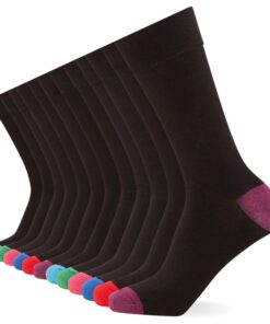 Chaussettes intelligentes FM London - Respirantes, unies et motifs, pour hommes - OEKO-TEX STANDARD 100 Chaussettes inte