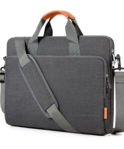 Sacasin Sacoche Ordinateur Portable 15.6 17.3 14 1|3 Pouces Mallette Sac Pc Tablette Fonctionnelle pour Travailleurs Nom