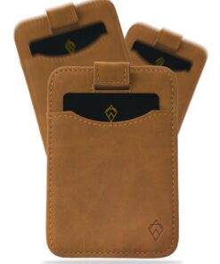 Porte-cartes AKIELO Collection Charlie - Minimaliste pour Homme - Protection RFID Incluse - Poche Compacte - Offre coffr