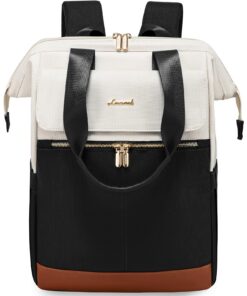 Sac à Dos LOVEVOOK Femme 15.6 Pouces Ordinateur Portable Travail École Antivol Loisir OEKO-TEX