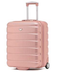 Valises rigides légeres Flight Knight Cabine Bagage a Main Approuve British Airways et easyJet - Grand Sac de Cabine 56x