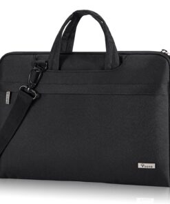 Voova Sacoche pour Ordinateur Portable Légère 15-15.6" Sac à Bandoulière Imperméable avec POIGNEE CACHEE (Sécurité) - OE
