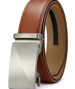 CEINTURE DEHORS CHAOREN POUR HOMMES - AUTOMATIQUE EN CUIR ajustable sans boucle - Largeur 35 mm