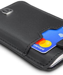 TRAVANDO Portefeuille RFID Étanche pour Jusqu’à 12 Cartes - Porte-Monnaie Ultime Anti-Fraude avec Pince à Billets, Desig