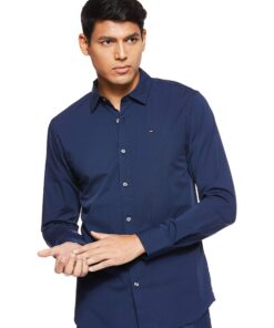 Chemise Homme Manches Longues en Coton Biologique 100% Standard TJM Original - Été Automne Classique
