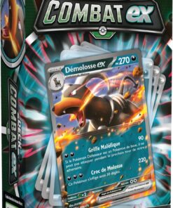 Pokémon: Deck Combat Démolosse-ex du JCC Pokémon - Poche - Jeux de cartes pour Enfants - À Compétition - 60 Cartes Prêt