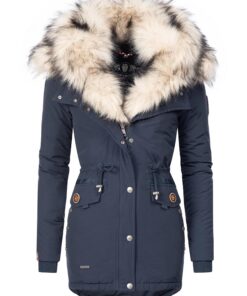 Navahoo Sweety Manteau d'hiver femme Fourrure synthétique XS-XXL Copailler