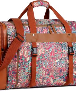 Sac de voyage Baosha HB-03 pour femme - Espace de rangement décontracté - Week-end et nuit