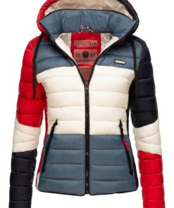 Veste Navahoo Lulana femme - légère - matelassée - couleurs bloquées - multiculturelle - XS - 3XL - idéale pour la trans