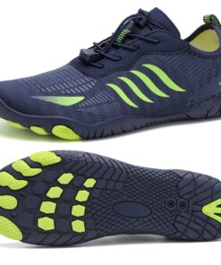 LinSmart Hommes Femmes Chaussures Pieds Nus Légères Anti-Écorchures pour Marche Extérieure Conduite Plage avec Boîte Lar