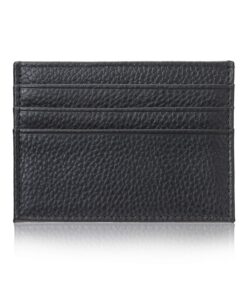 YEHMAN Porte-cartes en cuir vachette véritable minimaliste ultra plat 7 emplacements pour veste pantalon