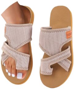 Sandales orthopédiquescomfortables pour femmes avec grands orteils - Confortables et antidérapantes pour grandes orteils