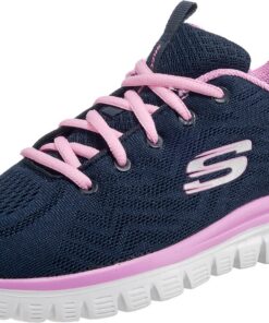 Skechers Graceful-Get Connected Baskets Femme Marine 39 EU Skechers Graceful-Get Connected Baskets Marine pour Femme 3