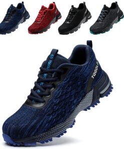 AONEGOLD Chaussures de Sécurité Respirantes Hommes Femmes GR.36-48EU AONEGOLD Chaussures de Travail Antidérapantes Homme