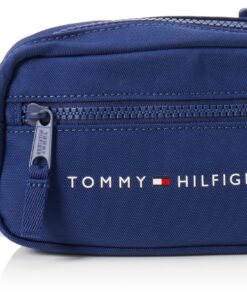 Tommy Hilfiger Sac à Bandoulière Unisexe Enfant Essential Camera Bleu Ink Petit Taille Unique