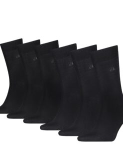 Calvin Klein Socks Homme Lot de 6 Qualité supérieure Confortable pour Hommes Tendance Mode Socks Mesh Respirants 6 Paire