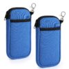 Étuis à Lunettes Hifot | Néoprène Double Sac | Adults | Outdoor | Protection Anti-Rayures | 2 Pièces | Étuis Éclairés