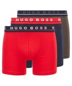 BOSS Boxer Brief Homme: 3 Pièces Lot de Qualité pour Hommes Vigoureux