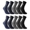 Chaussettes de Sport Lot de 10 PairesHomme Femme | Coton Funcionnel | Mode d'Utilisation Multi | Respirantes et Odorente