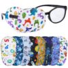Cache-œil Hifot enfant pour amblyopie, orthoptique et orthopedie, Patches oculaires 8 pièces, fille