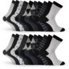 CHAUSSETTES BASIC TREASURE LOT DE 20 Paires pour Homme - COTON RESPIRANT - COLORIS NOIR, BLEU OU GRIS - TAILLES 39-42, 4