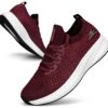 Puweco Basket Femme | Chaussures de Sport Comfort Respire Léger Fitness Gym Jogging Outdoor