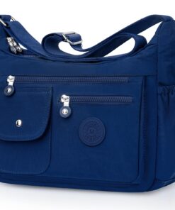 Sac Bandoulière BTNEEU Femme Grand Imperméable Multipoches Loisir Travail Voyage