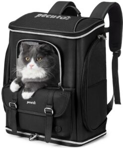 Sac à Dos Anti-gravité Pclusive Chat 30% Réduction de Poids, Sac Transport Chat Respirant et Pliable, Noir - Pour Chiens