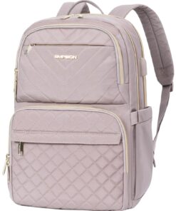 EMPSIGN Sac à dos pour ordinateur portable professionnel, matelassé et de haute capacité, idéal pour les voyageurs fréqu
