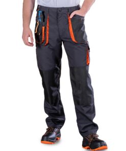 BWOLF Atlas Pantalon de Travail Homme avec Poches Multifonctionnelles Renforcé Polyester 600D pour Travail Classique BWO