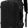 LOVEVOOK Sac à Dos Voyage Cabine Avion OEKO-TEX Noir LOVEVOOK Sac Ordinateur Portable 14 Pouces Cabine Avion LOVEVOOK Sa
