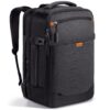 Inateck Sac à Dos Voyage Cabine 17-20L 40x25x20cm Ryanair & Easyjet Extensible Résistant aux Eclaboussures pour Ordinate