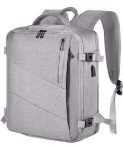 Sac à dos cabine Leyrica pour Easyjet Imperméable Gris Clair pour Sport école Travail
