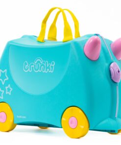 Valise Trunks Enfant | Valise Enfant Roulante | Bagage d'Enfant pour Vol Cabine