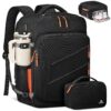 Sac à dos voyage cabine avion MATEIN NoirPortable avec Compartment Chaussures Étanche Bagage cabine 45x36x20 Easyjet