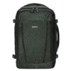 ECOHUB Bagage Cabine 30L 45x36x20 cm Easyjet Sac à Dos Imperméable Recyclé Bagage à Main Avion Gris Homme Femme Brevet e