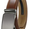 Ceinture Automatique pour Homme - Taille Ajustable en Cuir (Largeur 35 mm)