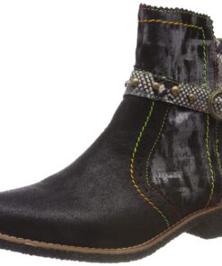 Laura Vita Femme Corail Élégantes Bottes HIVER Chic Comfort Modèle 37 Noir