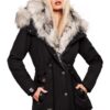 Manteau Navahoo Parka d'hiver chaud 2 en 1 pour femme - Fourrure B365