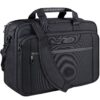 KROSER Sac à dos pour ordinateur portable 17.3-18.5" Noir pour hommes en voyage/travail/école Capacité élastique