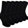 Chaussettes de Sport en Coton Bio Bambou Sock Snob | Lot de 6 | Taille Mollet | Homme | Absorbant et Doux | Éco-Conseill