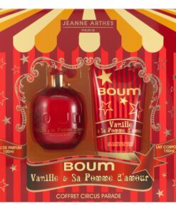 JEANNE ARTHES - Coffret Cadeau Vanille pour Femme + Eau de Parfum 100 ml + Lait pour le Corps 150 ml - Parfum Vanille Mu