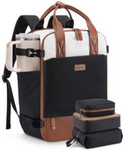 Sac à dos de voyage Lovevook pour femme - Idéal pour avion |Grandes Capacités, Design Élégant |Taille 40L