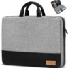 Housse pour Ordinateur Portable 15,6 Pouces - Global Recycled Standard OEKO-TEX - Idéal pour Travailleurs Nomades et Étu